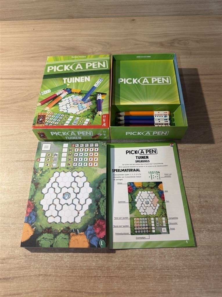 Pick a Pen - tuinen - 999 games - S6987
