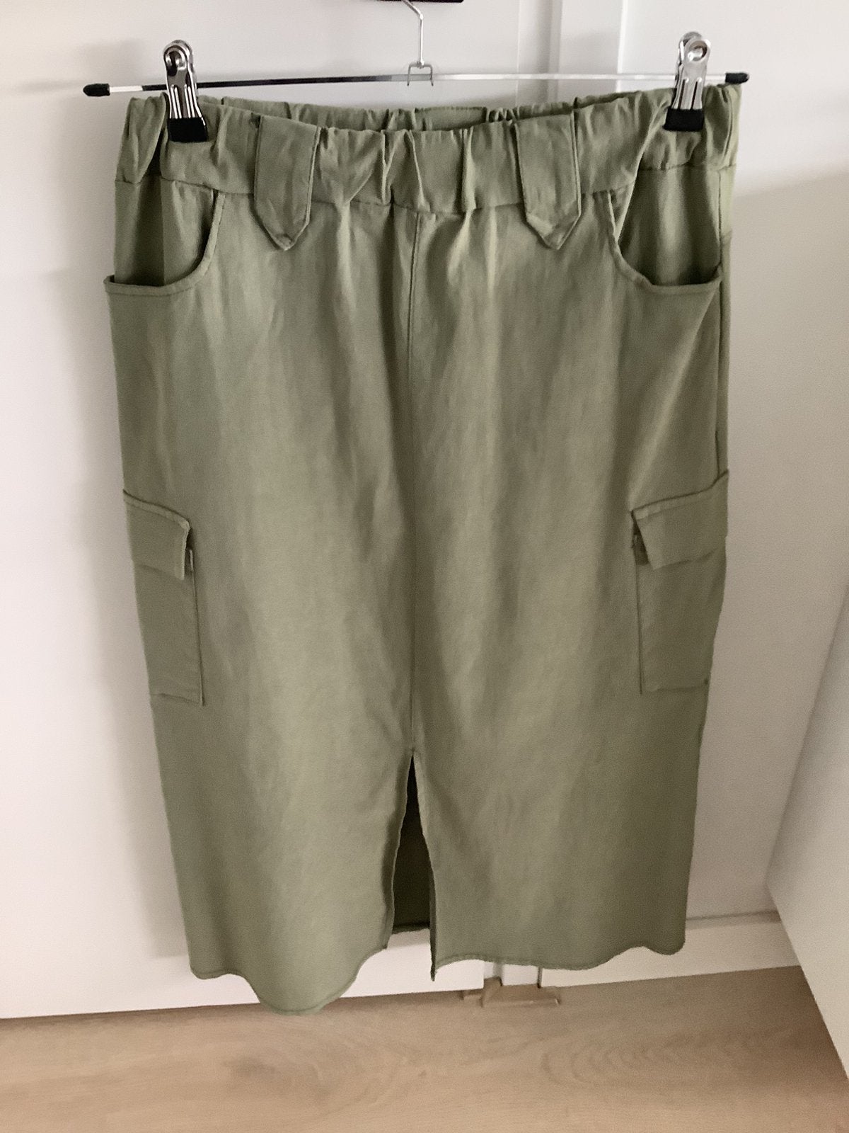 Leuke rok(AZZURRO) maat 38/40, Maat 38/40 (M), Ophalen of Verzenden, Zo goed als nieuw, Onder de knie