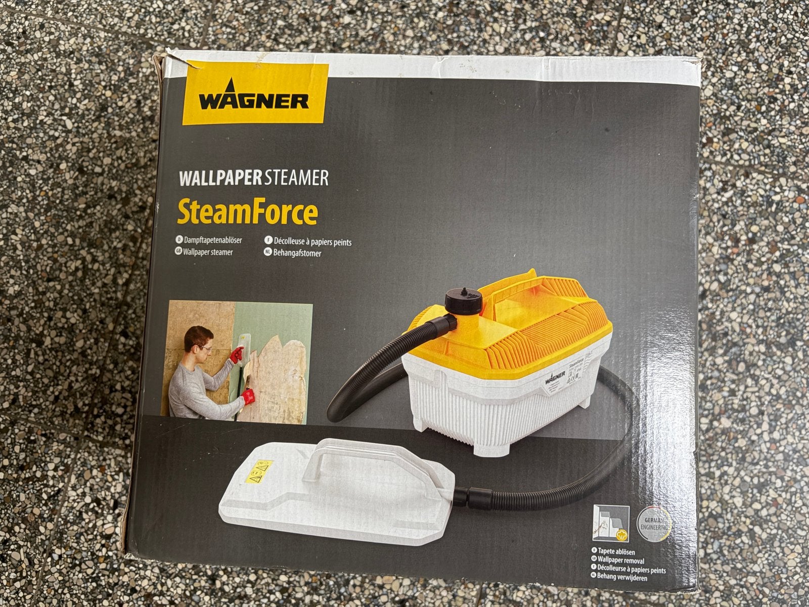 Behangstomer Wagner SteamForce TE KOOP - Zo goed als nieuw, Ophalen, Zo goed als nieuw, Overige typen