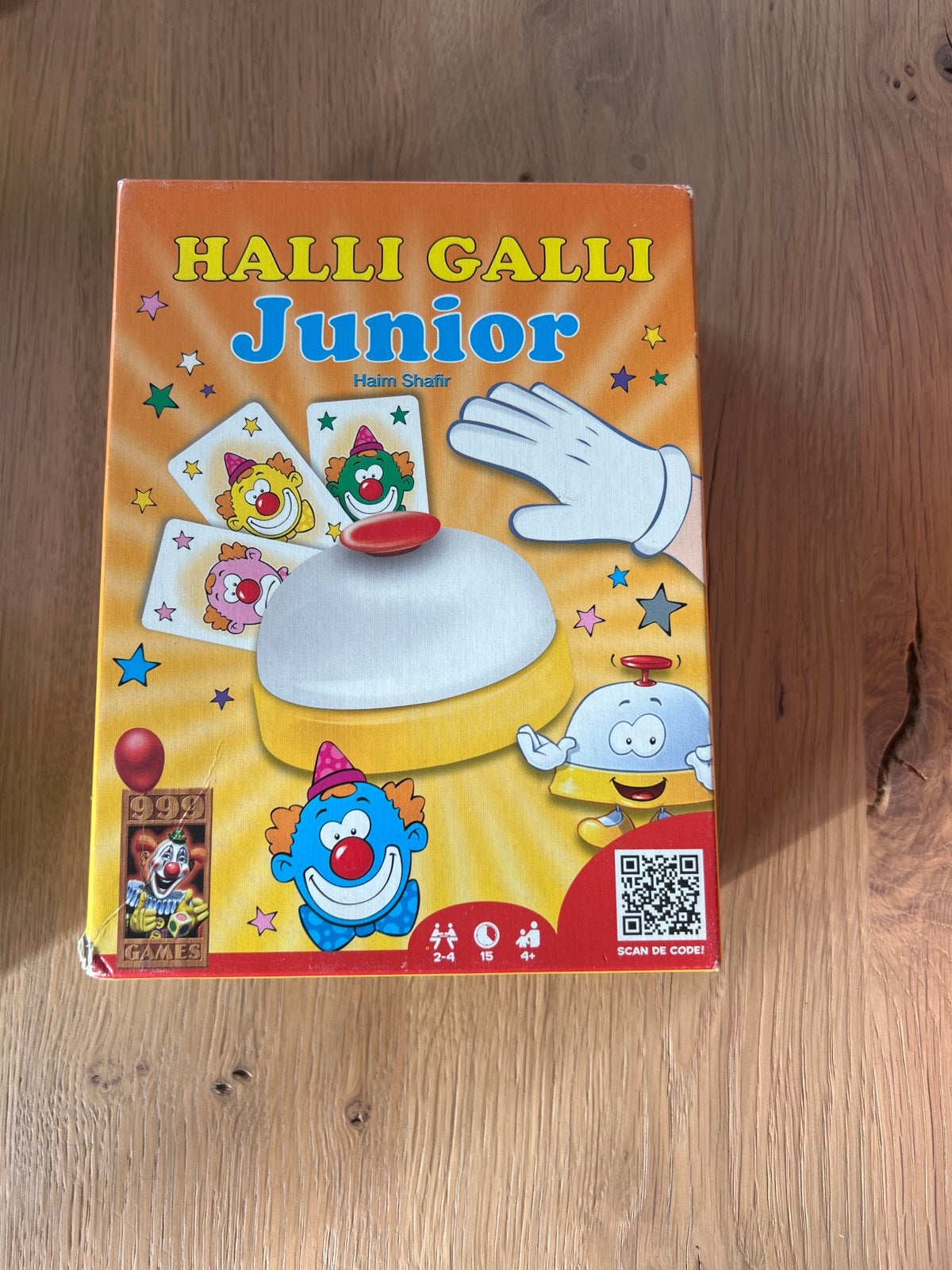 Halli Galli Junior - Leuk kaartspel voor kinderen, Een of twee spelers, Ophalen of Verzenden, Gebruikt