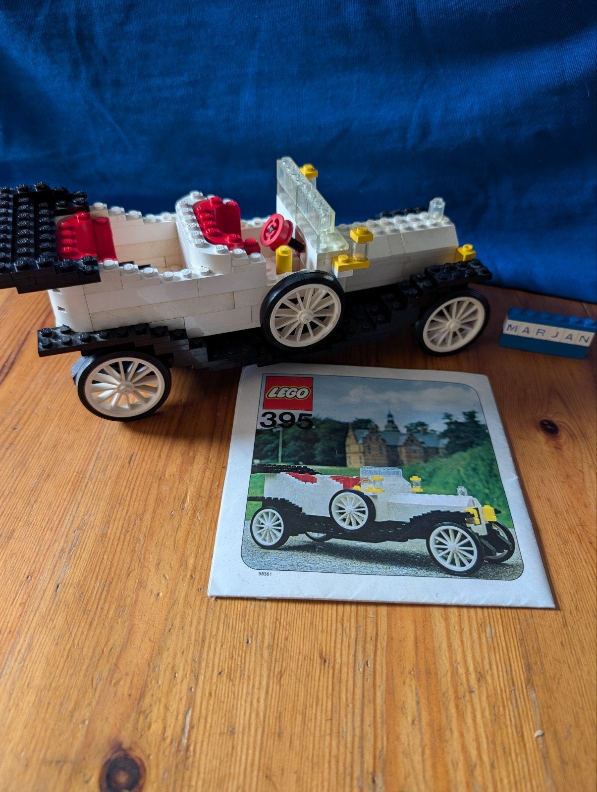 Lego set 395 Rolls Royce (zeldzaam), Gebruikt, Overige thema's, Lego, Compleet