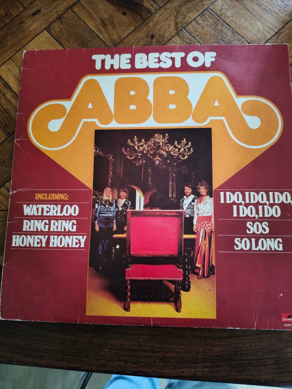 ABBA - The Best Of ABBA LP (Polydor, 1975), LP, Gebruikt, Pop, Ophalen of Verzenden