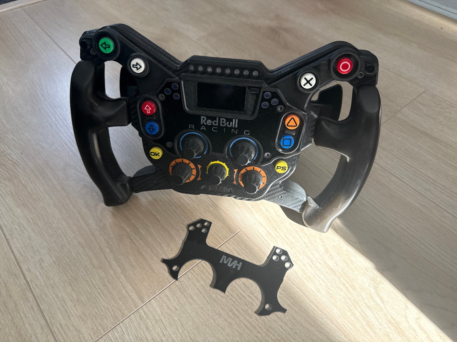 MVH F1L series2 racestuur met Fanatec adapter en QR1, Racestuur, Gebruikt, Ophalen of Verzenden, PC
