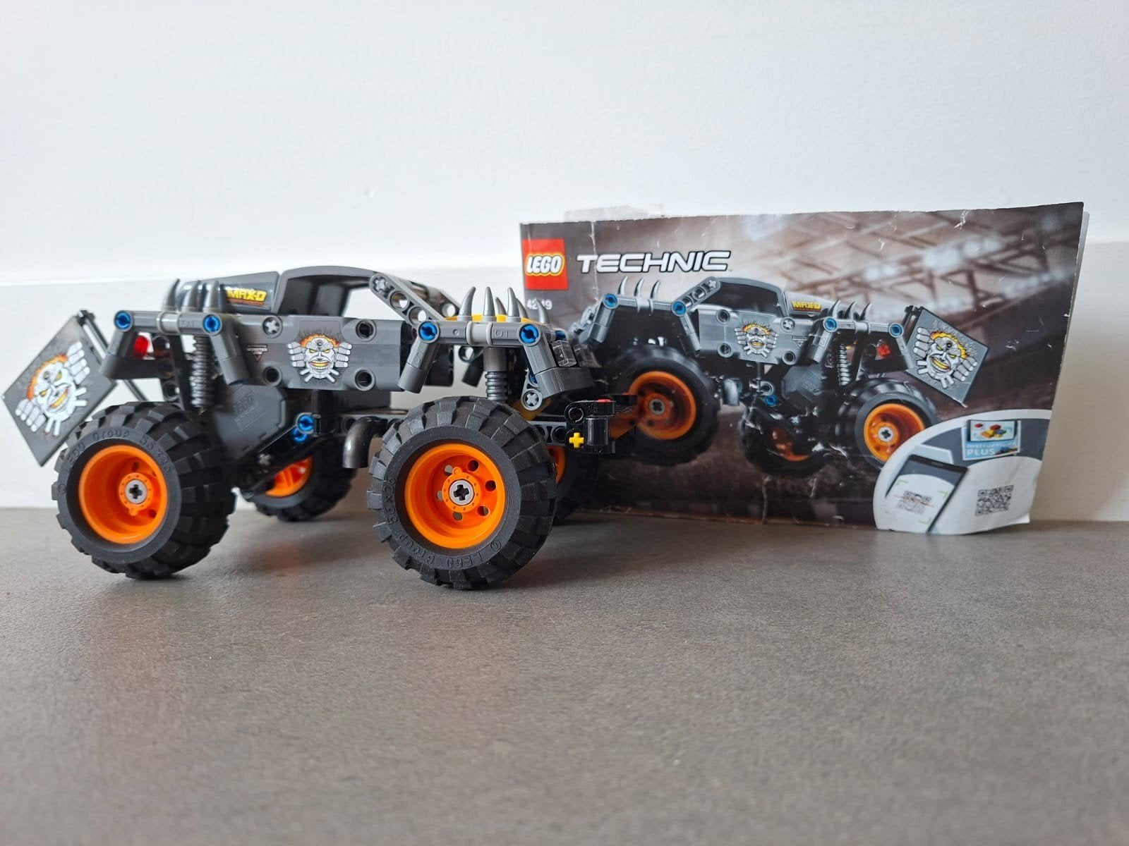 LEGO Technic Monster Jam Max-D 42119 met boekje, Ophalen of Verzenden, Gebruikt