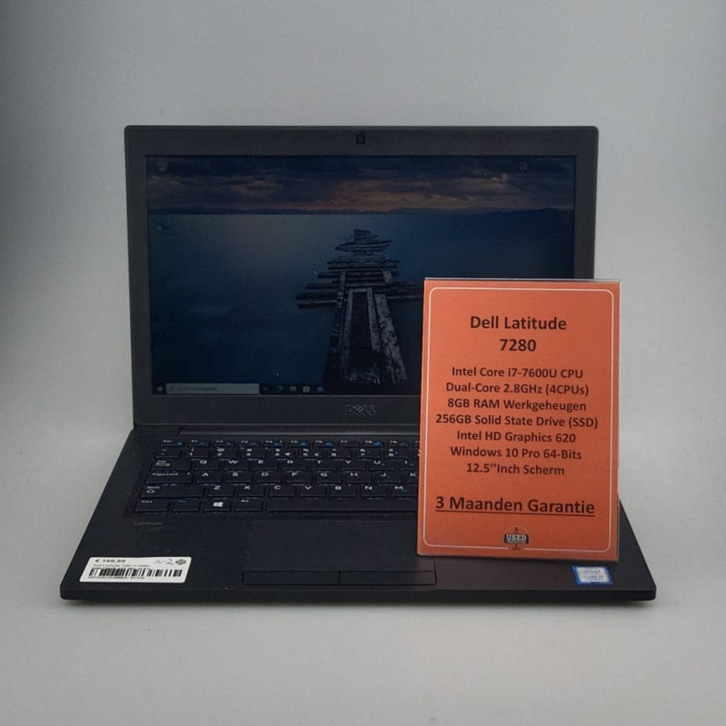 Dell Latitude 7280 i7-7600U 8GB/256GB SSD Win 10 Pro, Dell, Gebruikt, Support@Dell.com, One Dell Way
Round Rock, TX 78682
United States