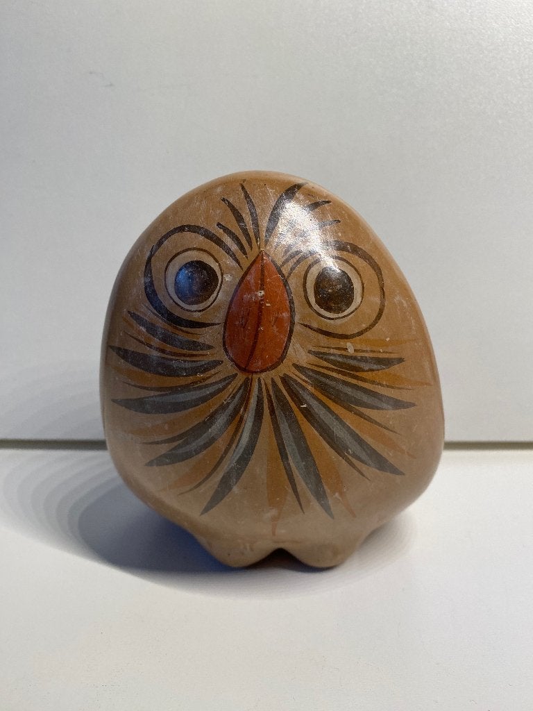 Aardewerken vogelfiguur, Mexicaanse volkskunst(Tonala), Ophalen of Verzenden