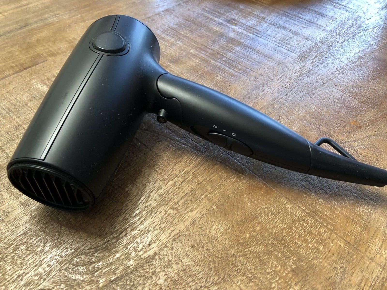 Reisföhn met adapter, opvouwbaar, zo goed als nieuw, Ophalen of Verzenden, Zo goed als nieuw, Haarverzorging