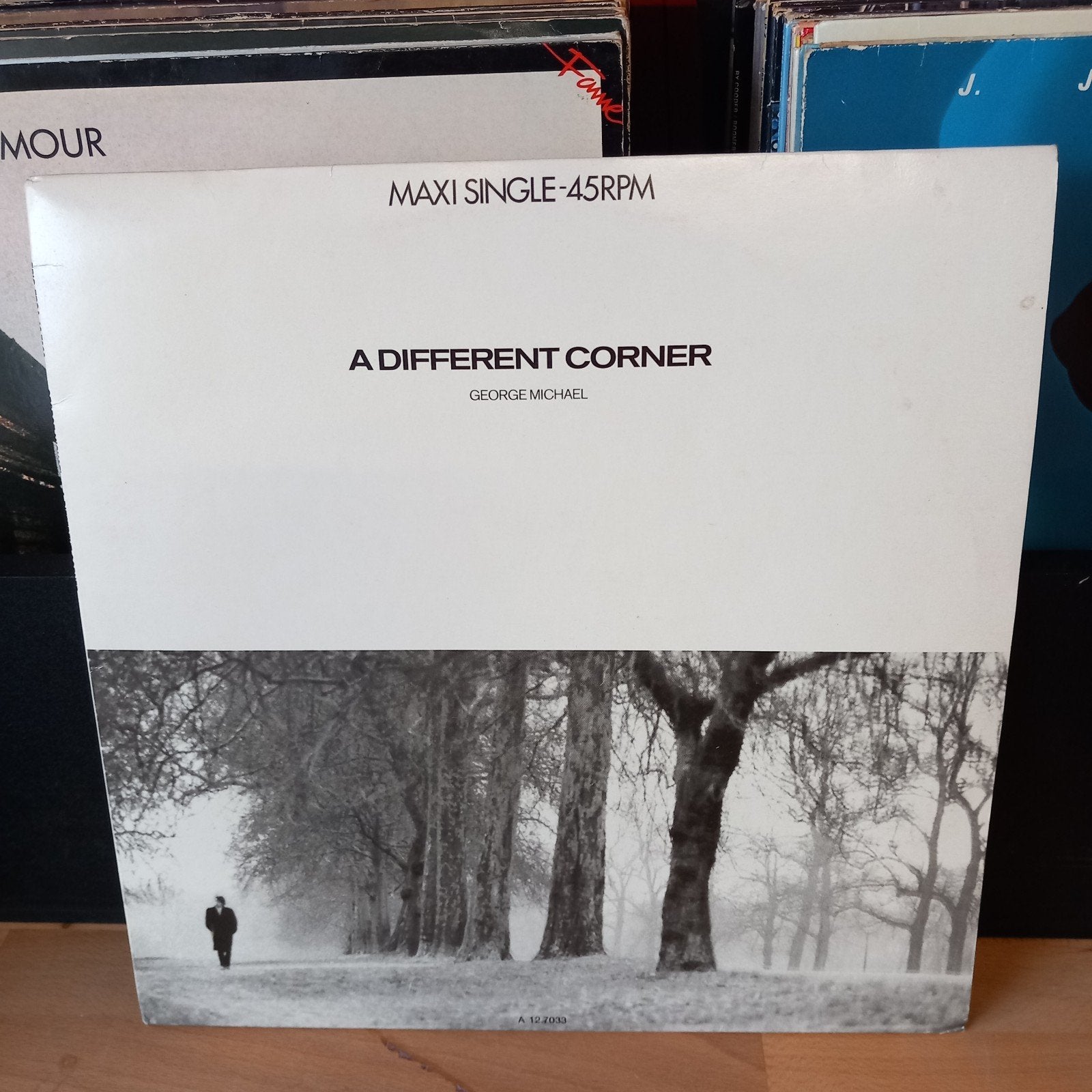 Lp George Michael a different corner maxi single, Ophalen of Verzenden, Zo goed als nieuw, 12 inch
