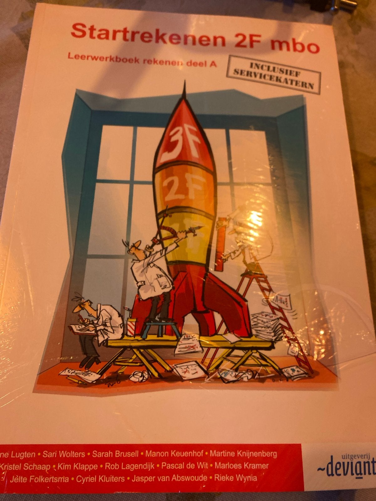 Startrekenen 2F mbo deel A - Nieuw in plasticfolie, Ophalen of Verzenden, Nieuw, Overige niveaus, Overige vakken
