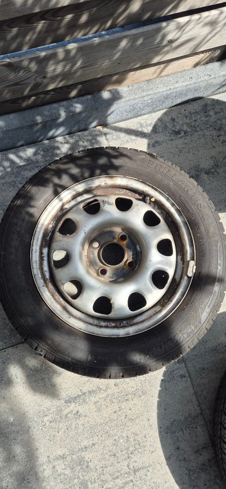Reserveband wiel 185/60/R14 Brilliantis, Ophalen of Verzenden