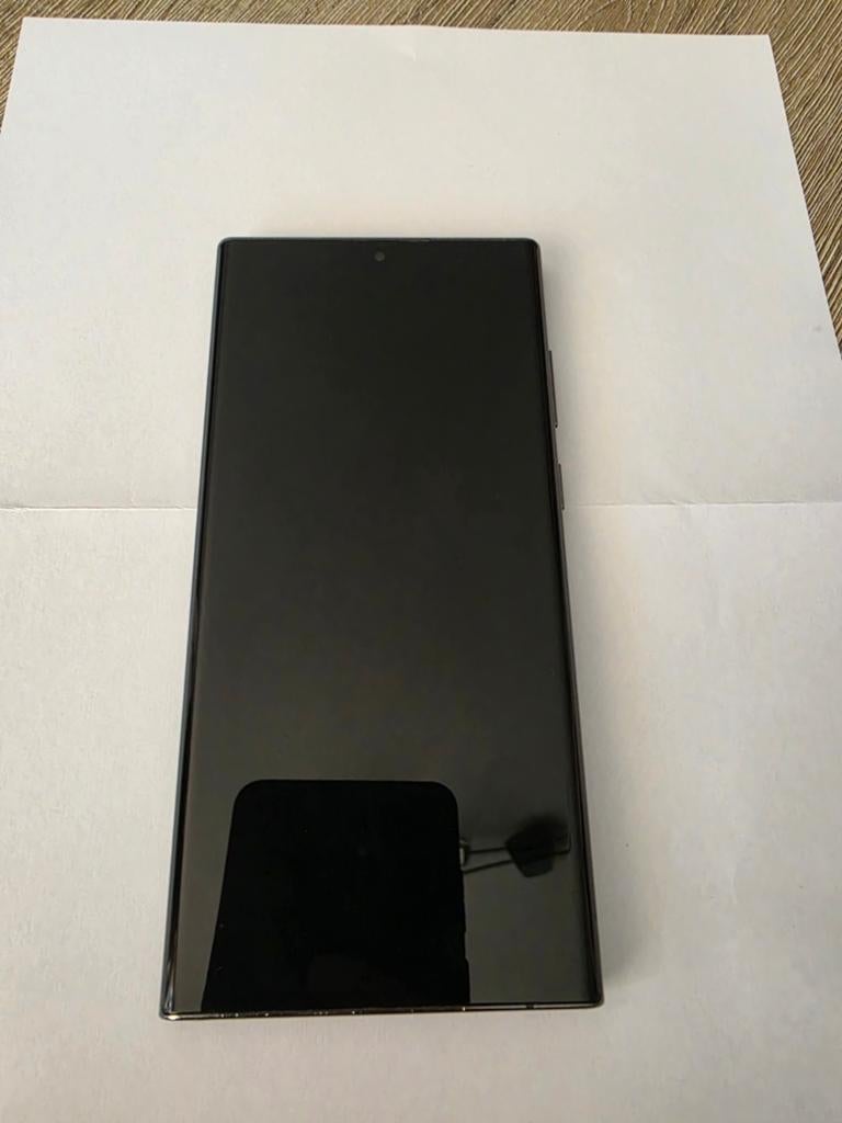 Samsung Galaxy S22 Ultra 256GB Zwart Zo goed als nieuw, Telecommunicatie, Mobiele telefoons | Samsung, Zwart, Touchscreen, Ophalen of Verzenden