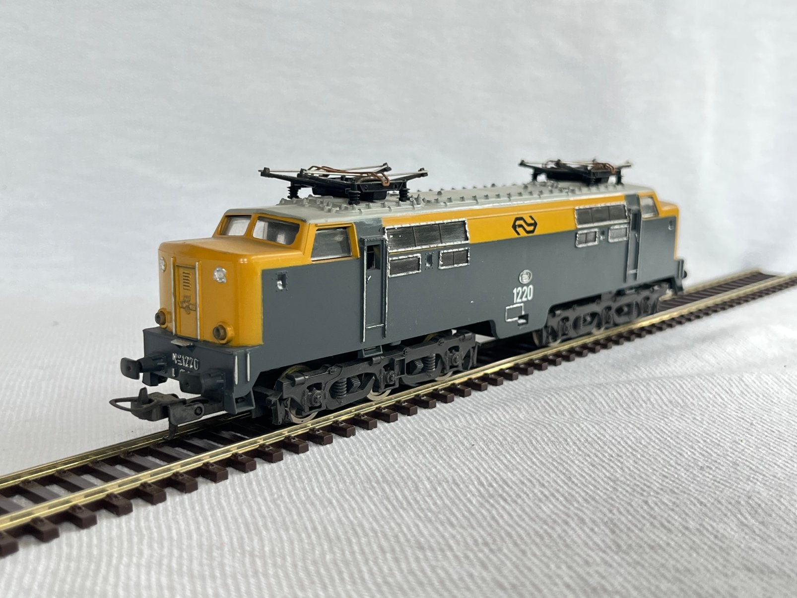 Lima 8024L NS 1220 elektrische locomotief H0 (3), Hobby en Vrije tijd, Modeltreinen | H0, Gebruikt, Analoog, Ophalen of Verzenden