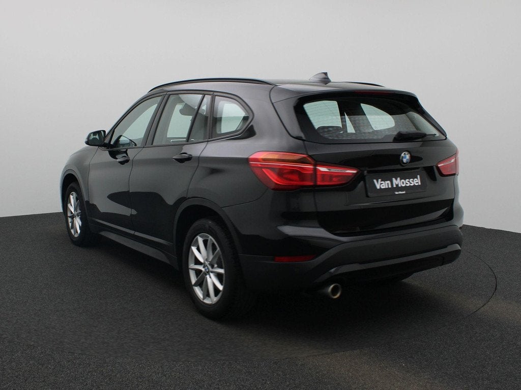 BMW X1 sDrive18iA | AUTOMAAT | LEDER | NAVIGATIE | CLIMATE C, Auto's, BMW, 12 maanden, Gebruikt, Zwart, Zwart