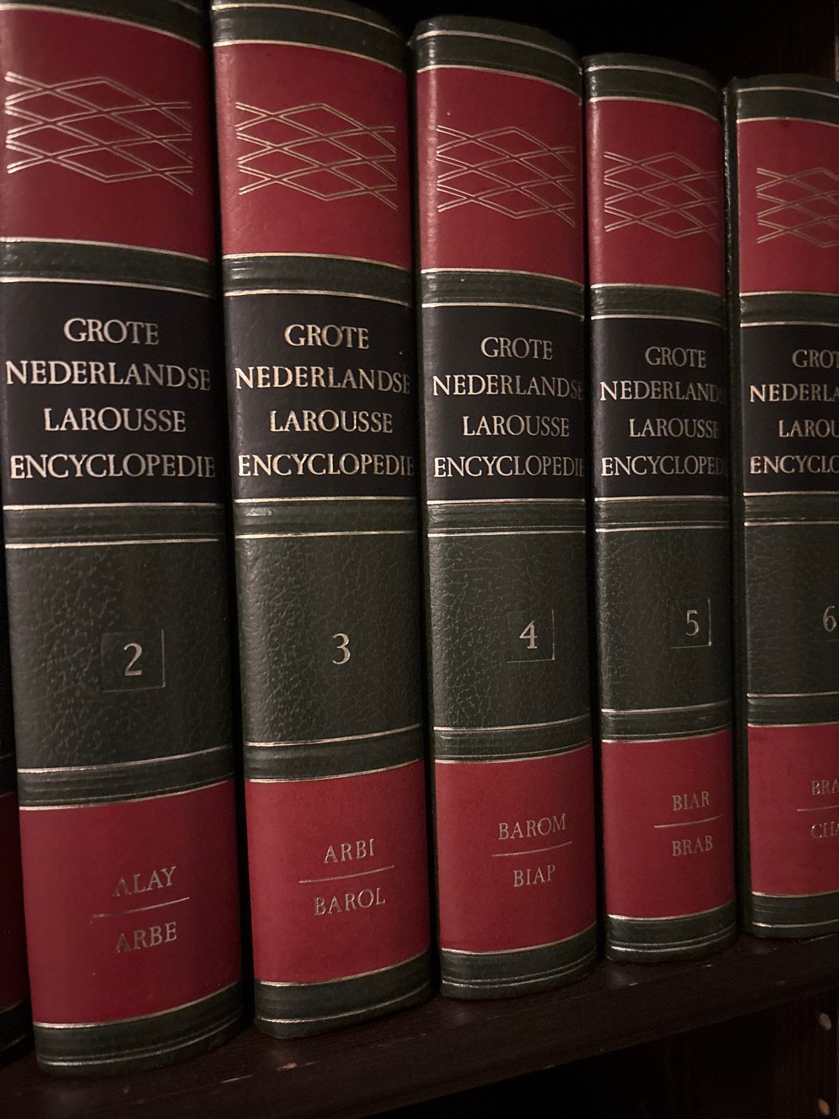 Grote Nederlandse Larousse Encyclopedie - 25 delen, Ophalen, Zo goed als nieuw, Complete serie