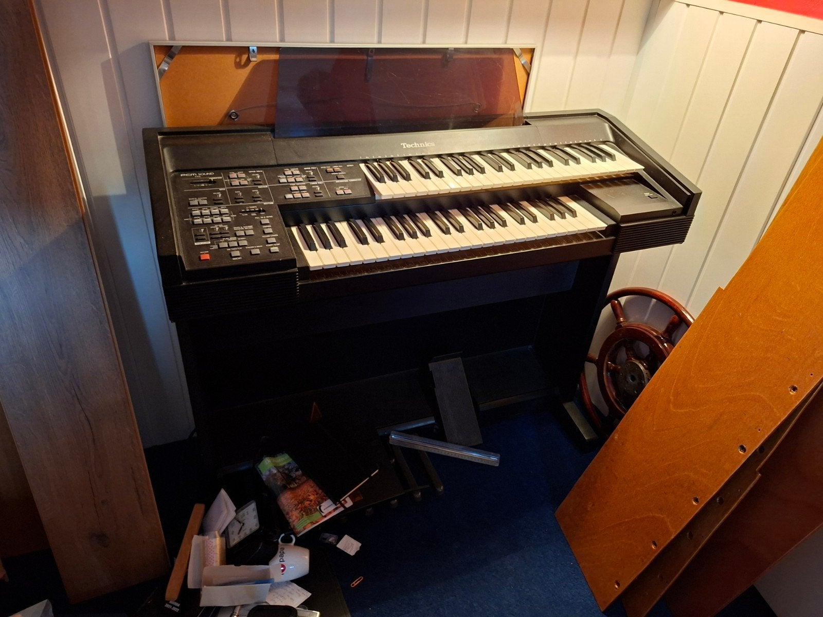 Technics PCM Sound Orgel - Compleet met 2 klavieren, Muziek en Instrumenten, Ophalen, Gebruikt, 2 klavieren, Orgel