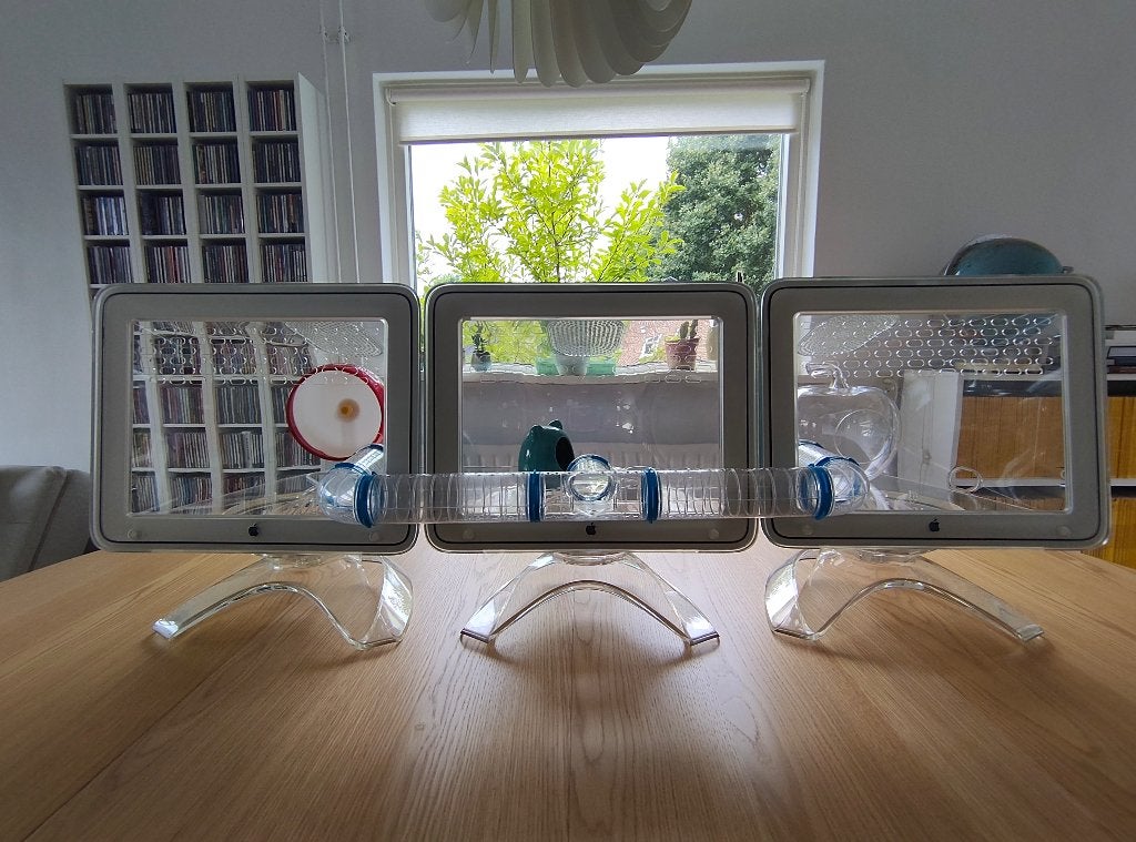 Apple Studio Display Hamsterhok!, Dieren en Toebehoren, Ophalen, Minder dan 60 cm, 110 cm of meer, Gebruikt