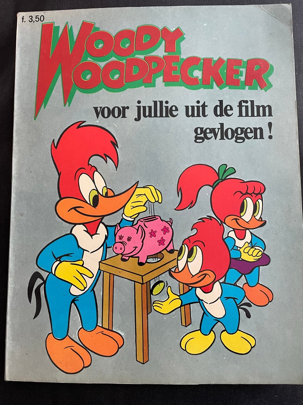 Woody Woodpecker stripalbum, Boeken, Stripboeken, Eén stripboek, Verzenden, Gelezen