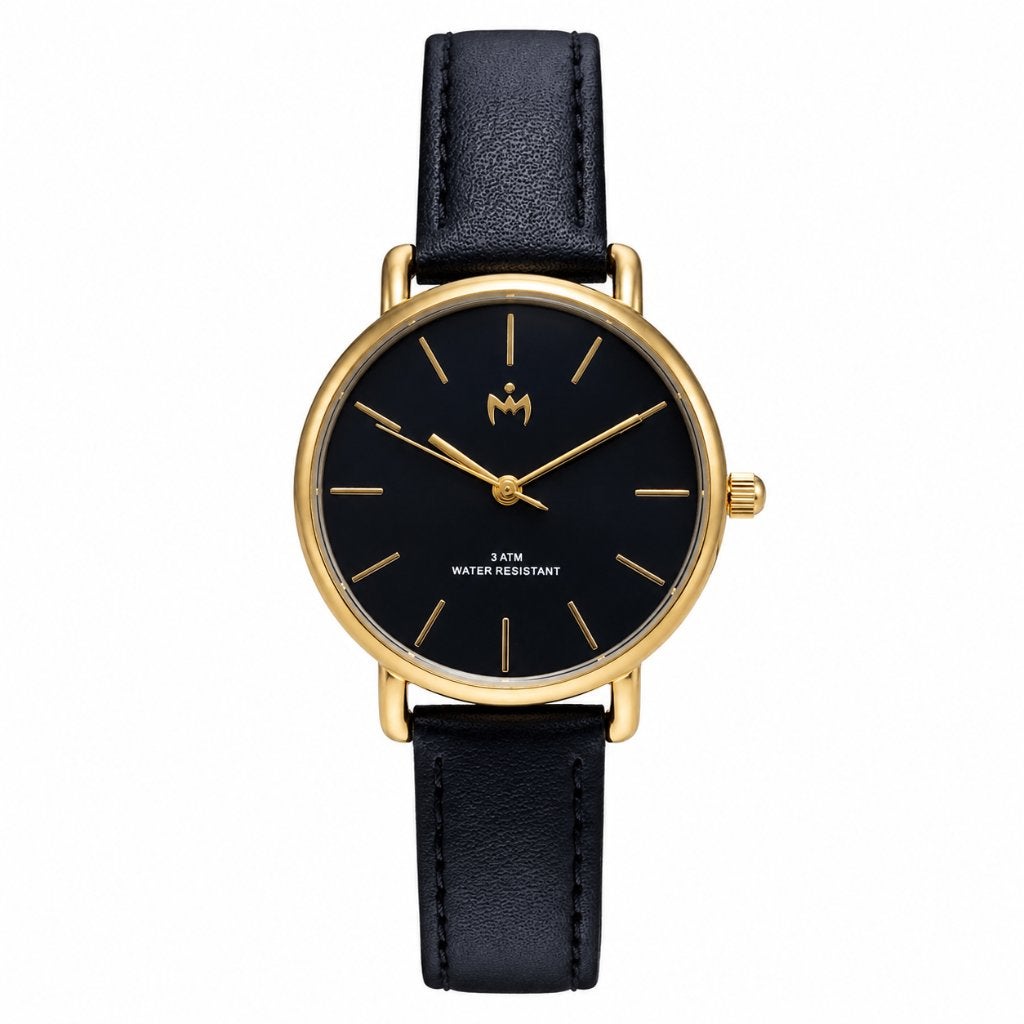 NIEUW; MeyeWatch horloge Crown Horloge Bold Gold, Overige merken, Polshorloge, Nieuw, Kunststof