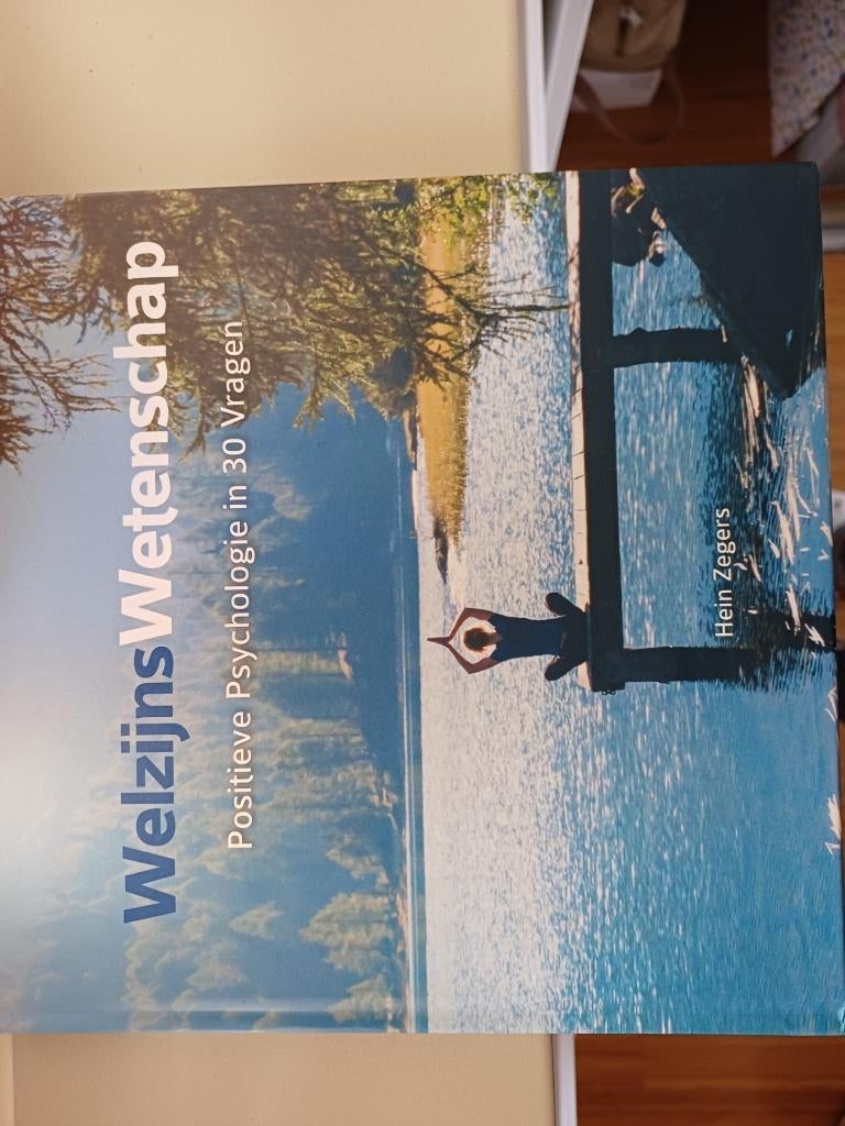 Positieve psychologie in 30 vragen, Boeken, Ophalen of Verzenden, Hein Zegers, Ontwikkelingspsychologie, Zo goed als nieuw