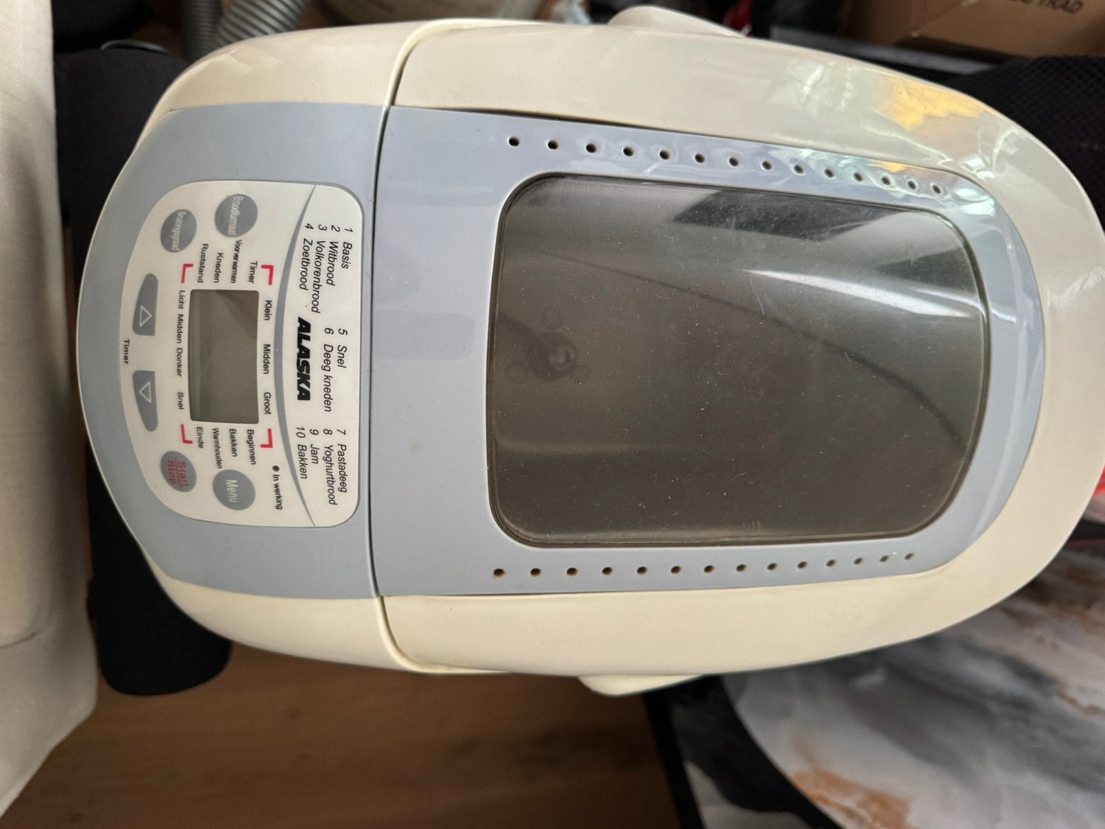 Broodbakmachine alaska, Witgoed en Apparatuur, Broodbakmachines, Ophalen, Gebruikt