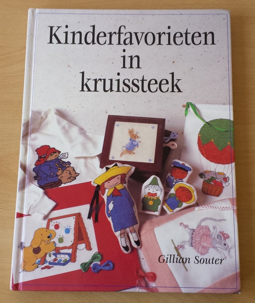 Kinderfavorieten in Kruissteek - Gillian Souter - 1998, Patroon, Gebruikt, Ophalen of Verzenden, Nvt