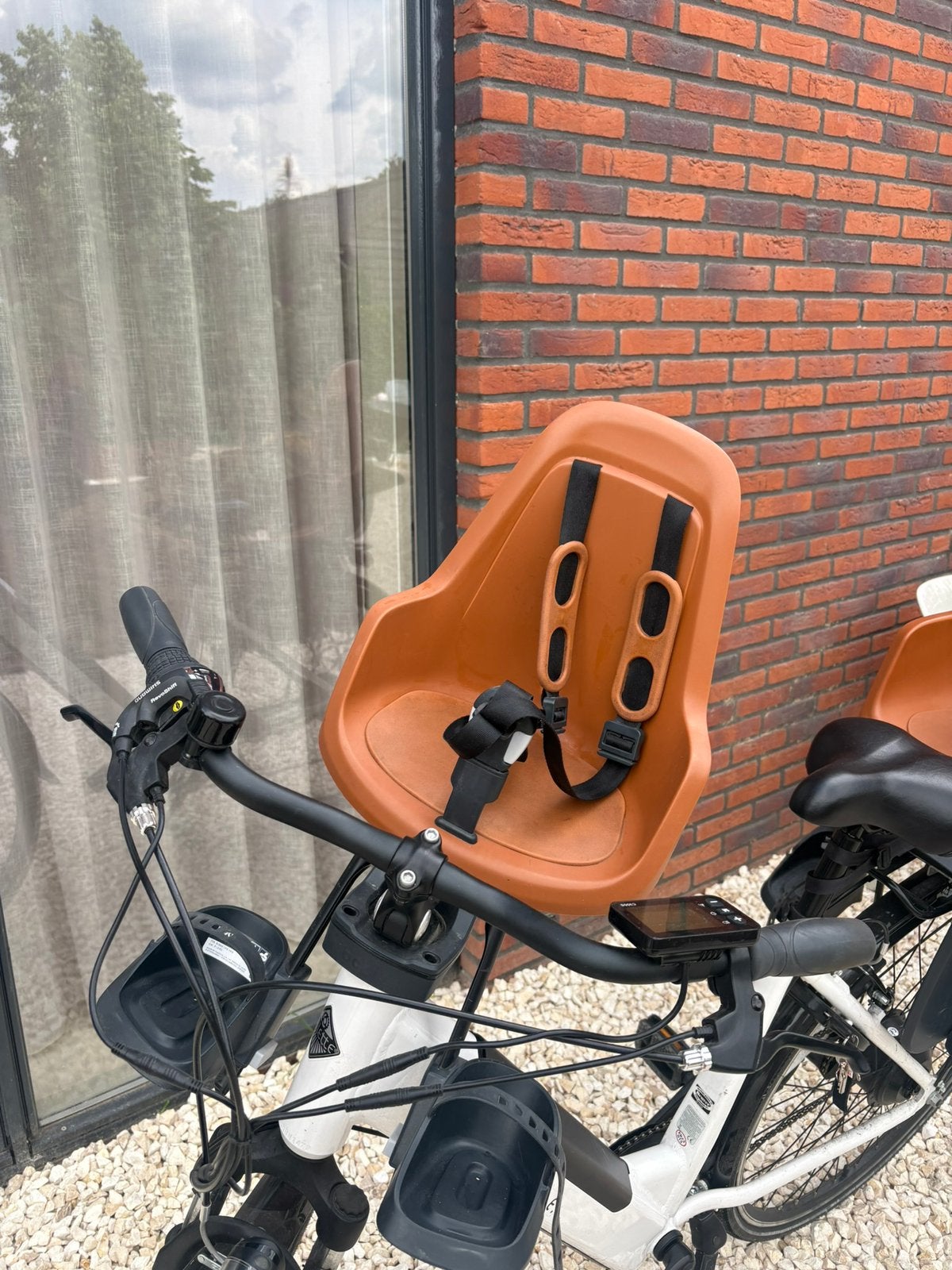 Bobike fietszitje voor, Fietsen en Brommers, Fietsaccessoires | Fietsstoeltjes, Ophalen, Zo goed als nieuw