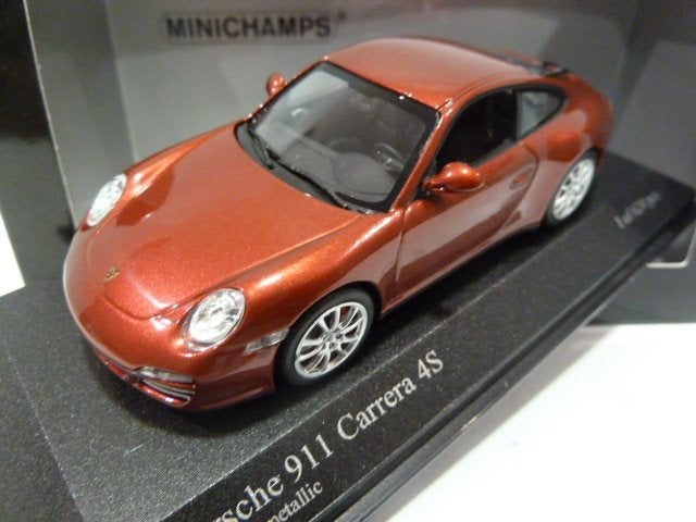 Minichamps Porsche 911 997.2 Carrera 4S Rood 1:43 400066422, Ophalen of Verzenden, Nieuw, Auto, MiniChamps