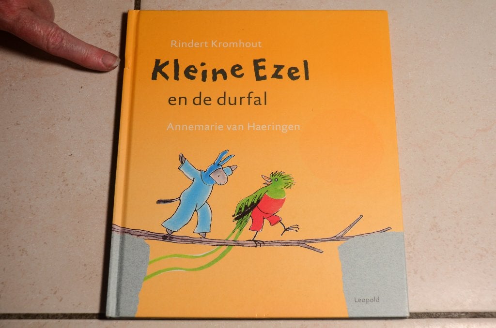 Kleine Ezel en de durfal / Rindert Kromhout, Ophalen of Verzenden, Gelezen, Fictie algemeen, Voorleesboek