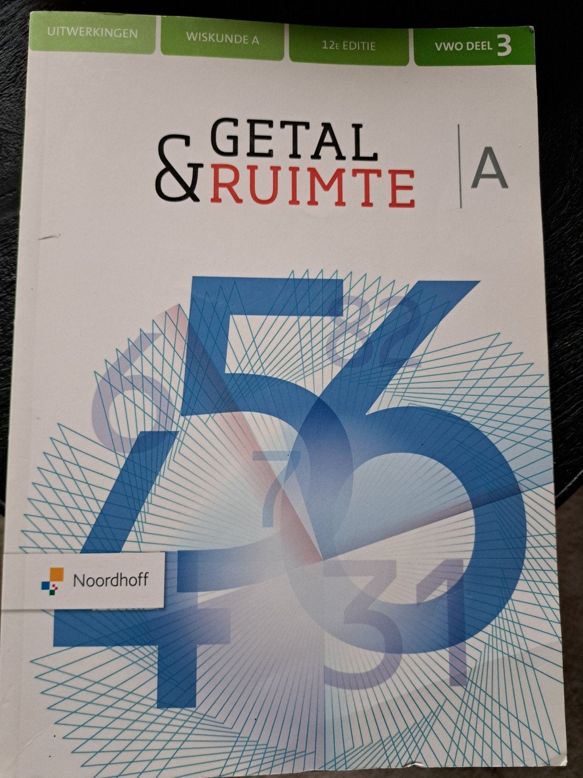 Getal & Ruimte A VWO deel 3 - Uitwerkingen 12e editie, Onbekend, VWO, Wiskunde A, Ophalen of Verzenden