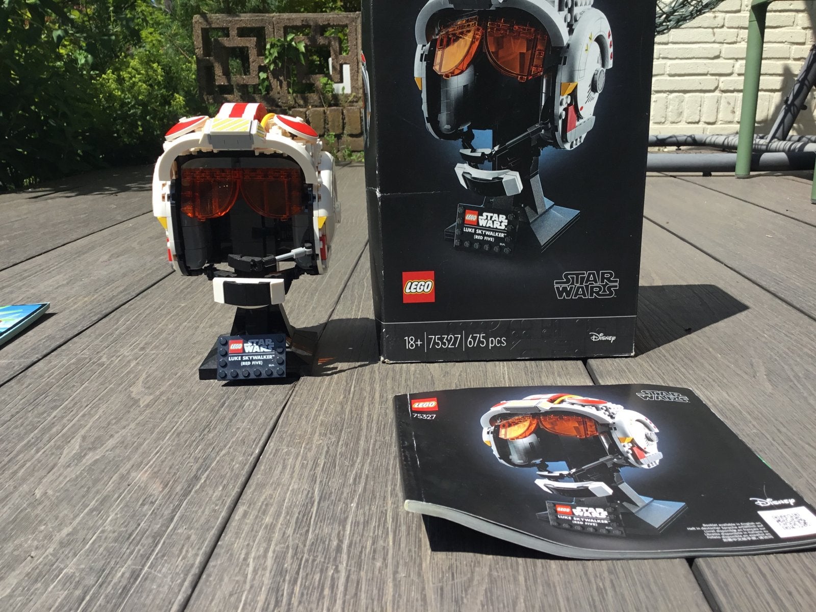 LEGO Star Wars Luke Skywalker (Red Five) Helm 75327, Ophalen, Zo goed als nieuw, Overige merken