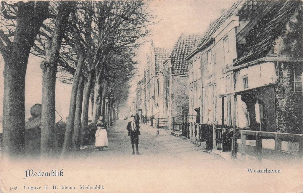 702-111-047 Medemblik Westerhaven, Verzenden, Voor 1920, Noord-Holland
