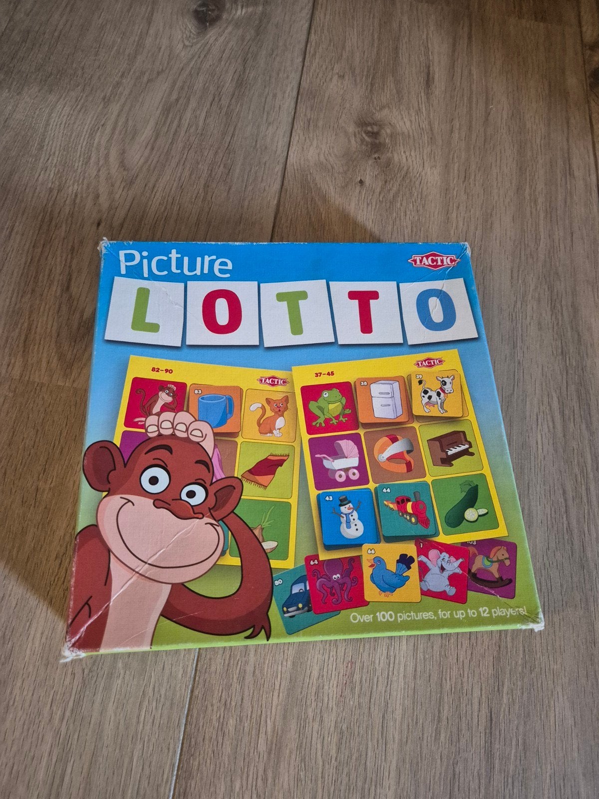 Tactic Picture Lotto - Educatief Spel voor Kinderen, Vijf spelers of meer, Ophalen of Verzenden, Gebruikt, Tactic