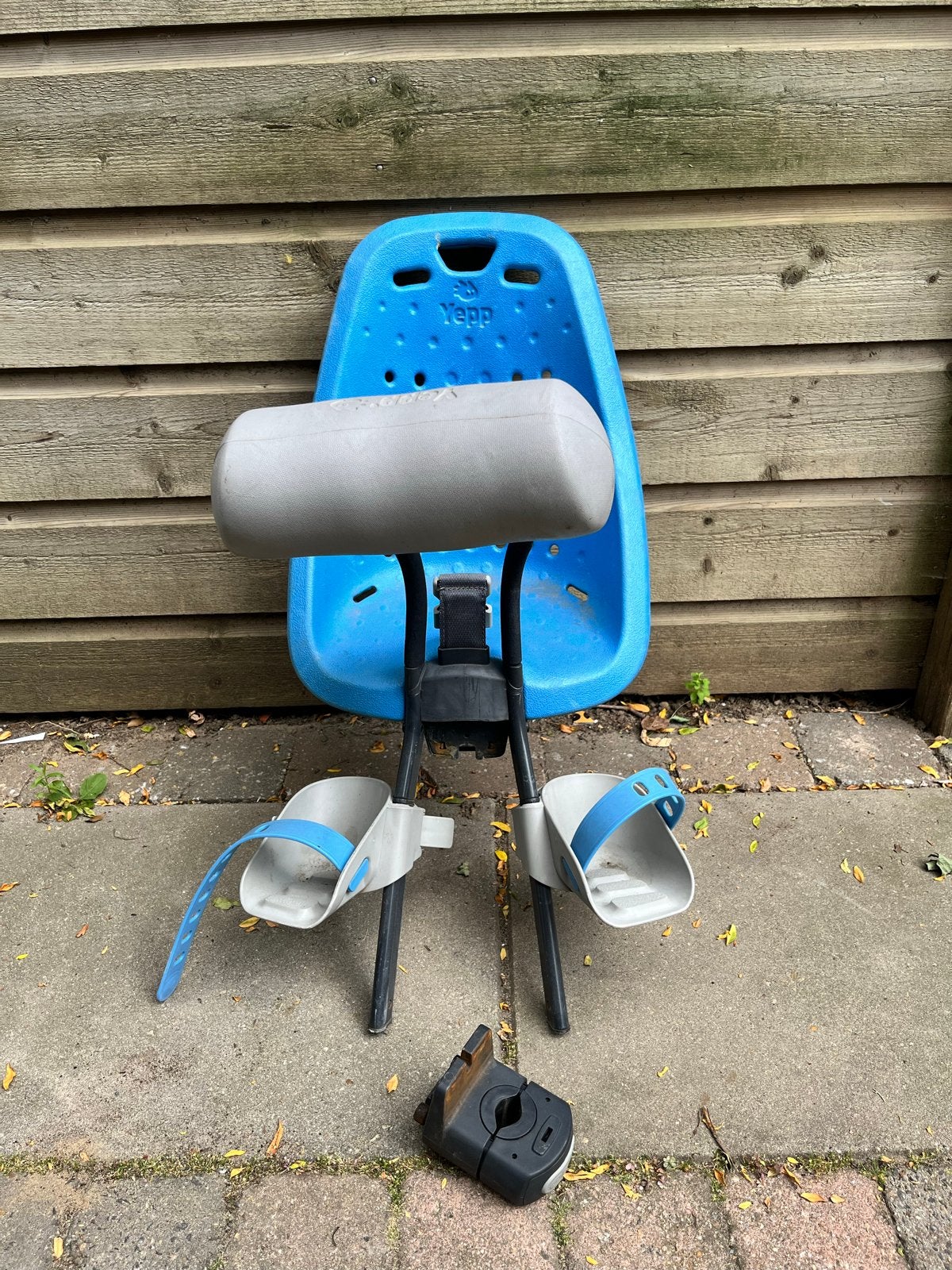 Yepp GMG Mini Fietsstoeltje - Blauw (Voorzitje), Ophalen, Voorzitje, 0 t/m 13 kg, Gebruikt