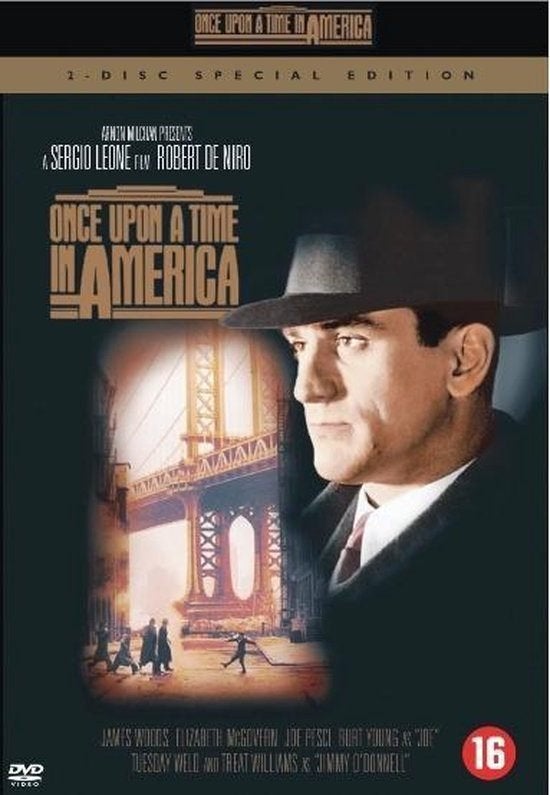 Once upon a time in America - 1984 - De Niro e.a. - 2 disc, Vanaf 16 jaar, Verzenden, Nederlands, Zo goed als nieuw