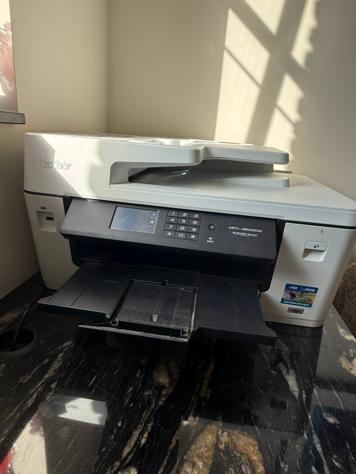 Printer brother voor de prijs van de inktpatronen, Computers en Software, Printers, Ophalen, Zo goed als nieuw