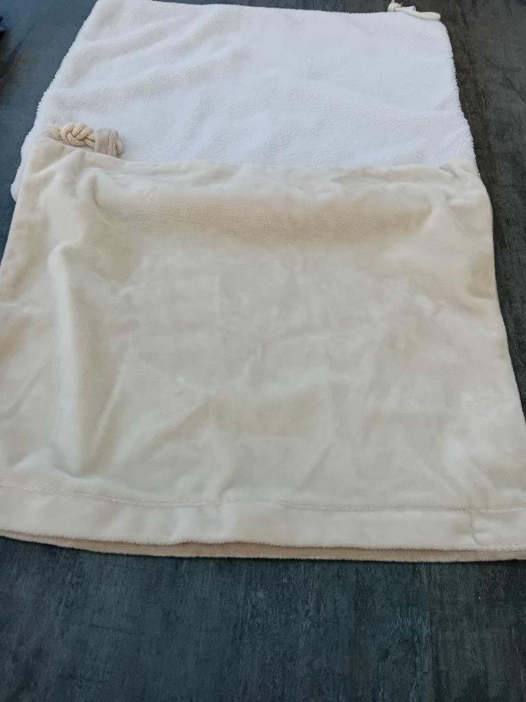 kussenhoesjes, Ophalen of Verzenden, Nieuw, Beige, Rechthoekig