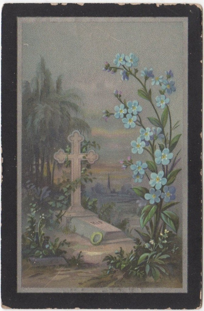 Dorothea Catharina Taverne 1873 - 1890 Leiden, 17 jaar oud, Verzamelen, Bidprentjes en Rouwkaarten, Ophalen of Verzenden