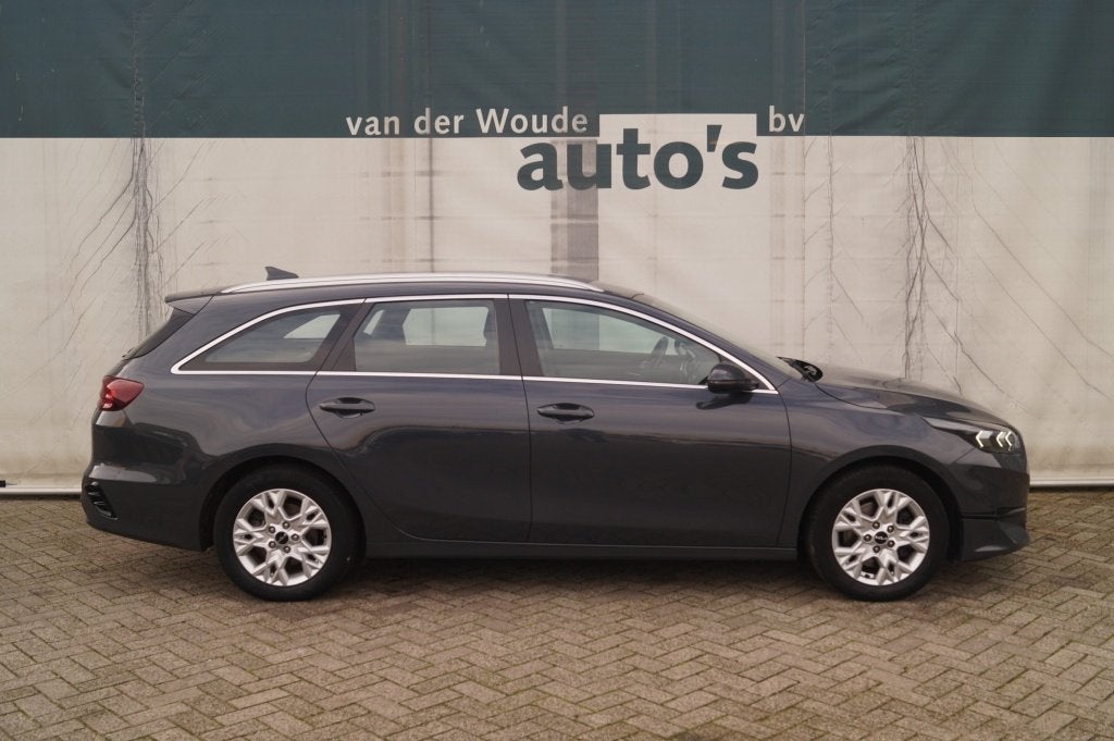 Kia Ceed SW 1.0 T-GDi MHEV Automaat DynamicLine -NAVI-ECC-, Auto's, Dealer onderhouden, Stof, Gebruikt, Euro 6