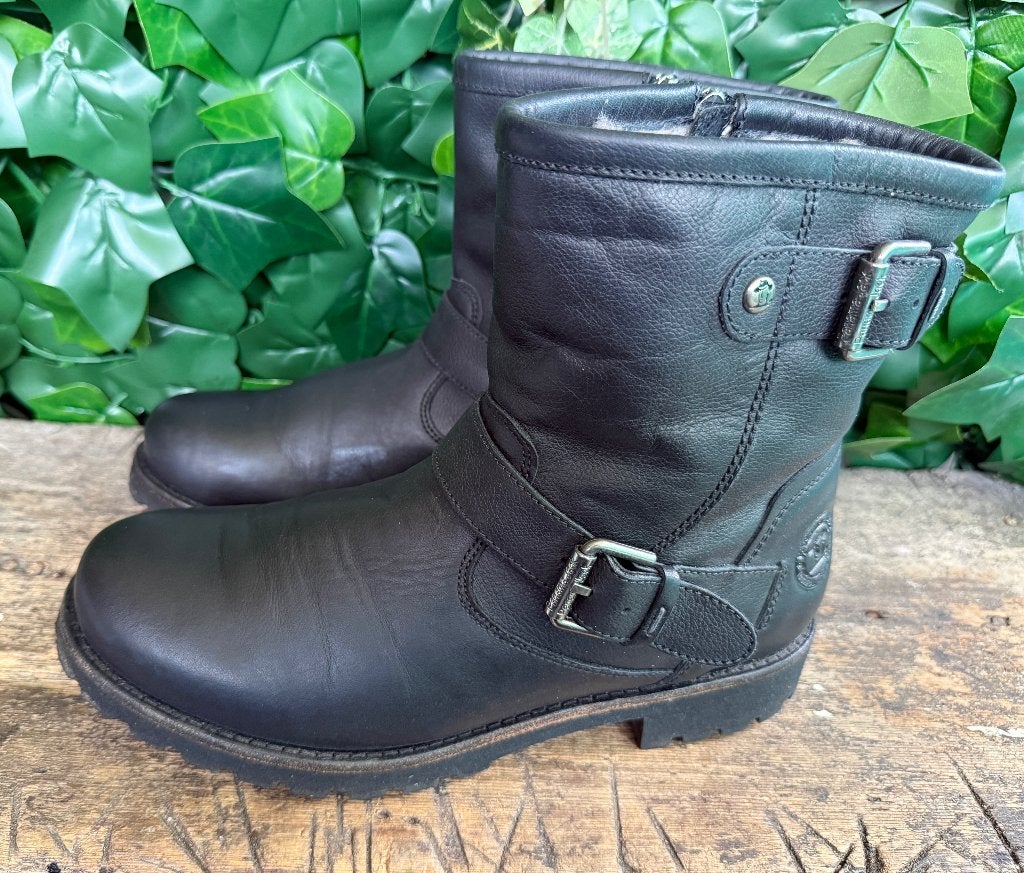 gewoon Nieuwe gevoerde boots van Panama Jack maat 41, Zwart, Lage of Enkellaarzen, Nieuw, Ophalen of Verzenden
