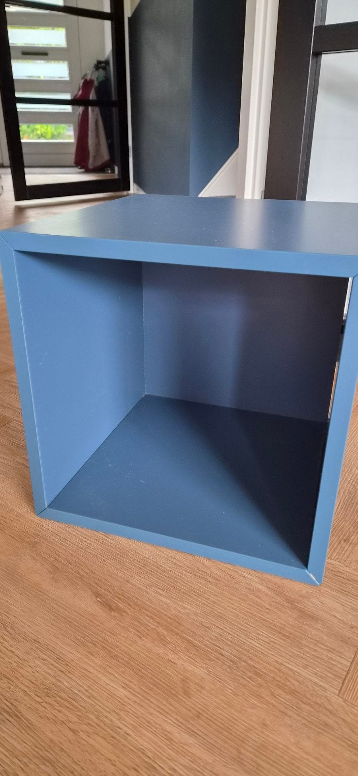 Eket middenblauw 35x35x35, Huis en Inrichting, Ophalen, Gebruikt
