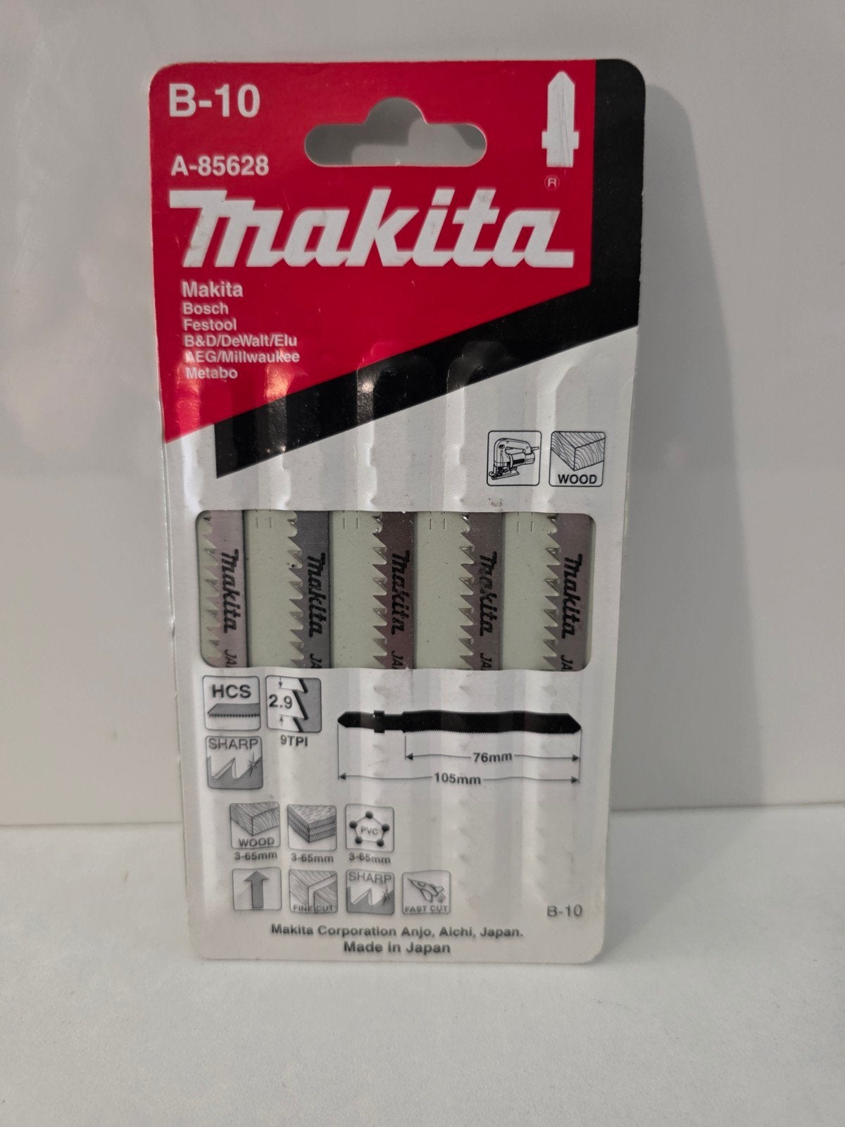 Makita B-10 Decoupeerzaagjes HCS voor Hout (A-85628), Ophalen of Verzenden, Nieuw