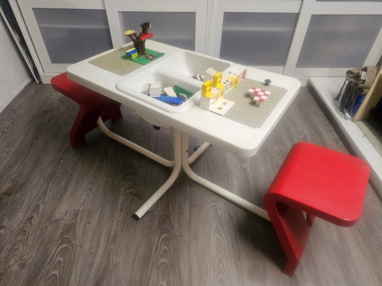lego knutsel tafel, Ophalen, Gebruikt