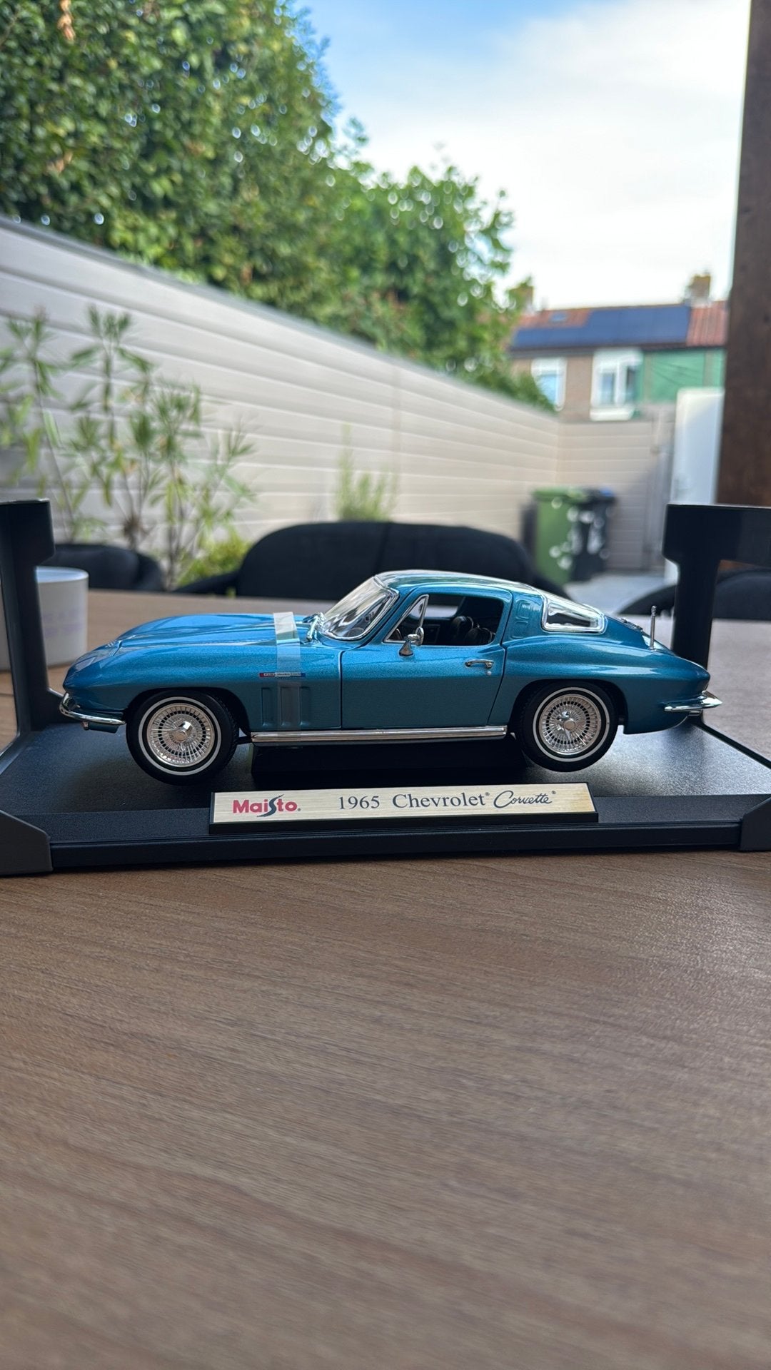 Chevrolet Corvette 1965 1:18, Ophalen of Verzenden, Nieuw, Auto, Maisto
