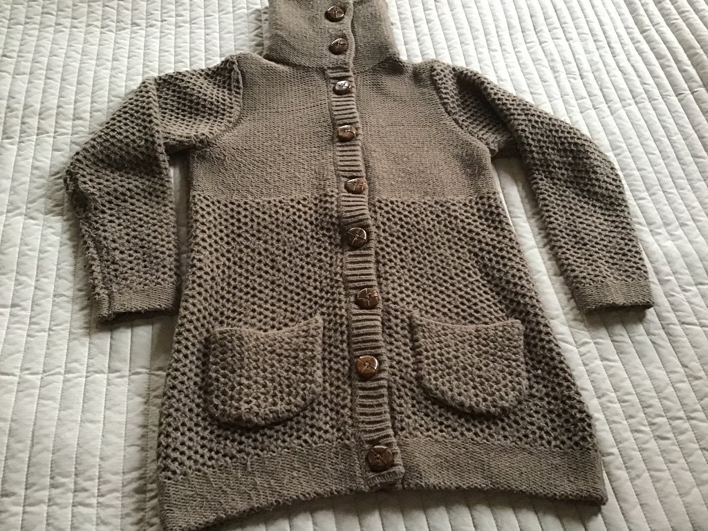 Riverwoods bruin wollen vest maat L/ M, Maat 38/40 (M), Bruin, Ophalen of Verzenden, Zo goed als nieuw