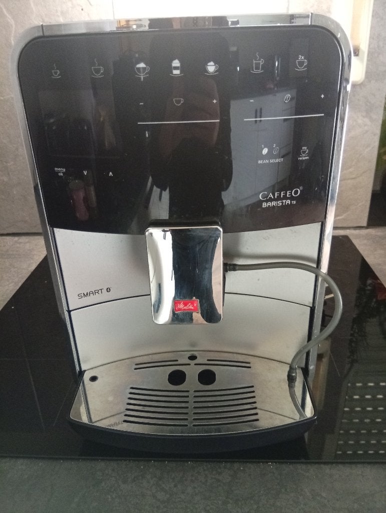 Melitta Caffeo Barista Ts Smart, Ophalen, Afneembaar waterreservoir, Koffiemachine, Koffiebonen