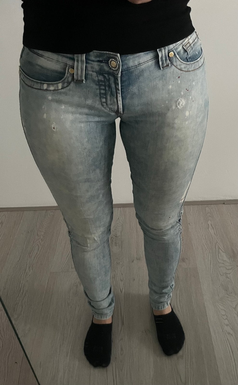 SOS skinny jeans, Ophalen of Verzenden, Gedragen, Blauw, W28 - W29 (confectie 36)