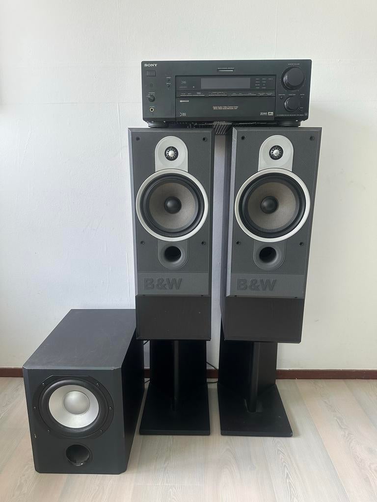 Complete Stereo Set: Sony, B&W, Seiwin, Ophalen, Gebruikt, Complete surroundset, Sony