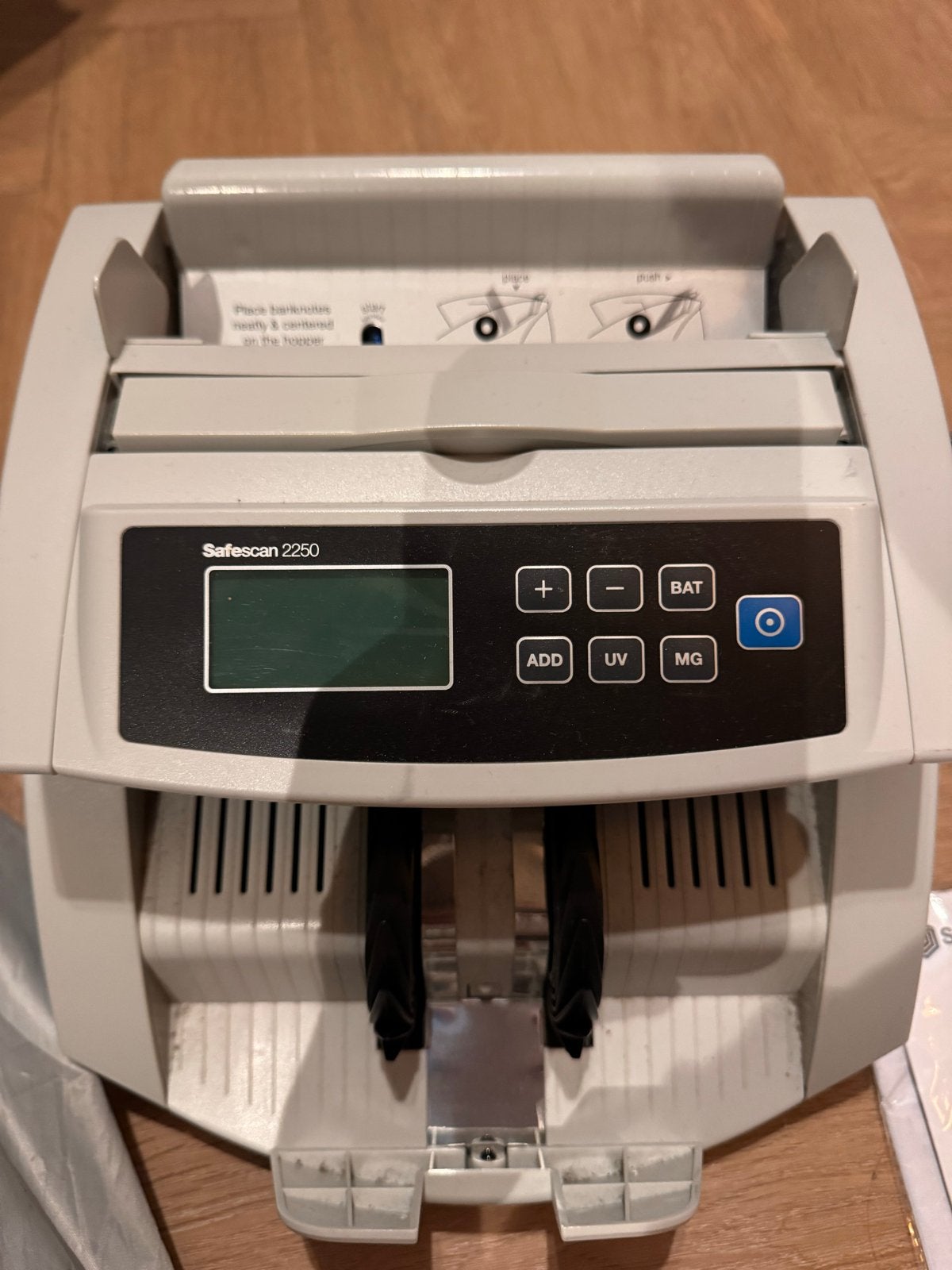 Safescan 2250 Geldtelmachine met valsgelddetectie, Zakelijke goederen, Kantoor en Winkelinrichting | Kassa's en Betaalsystemen