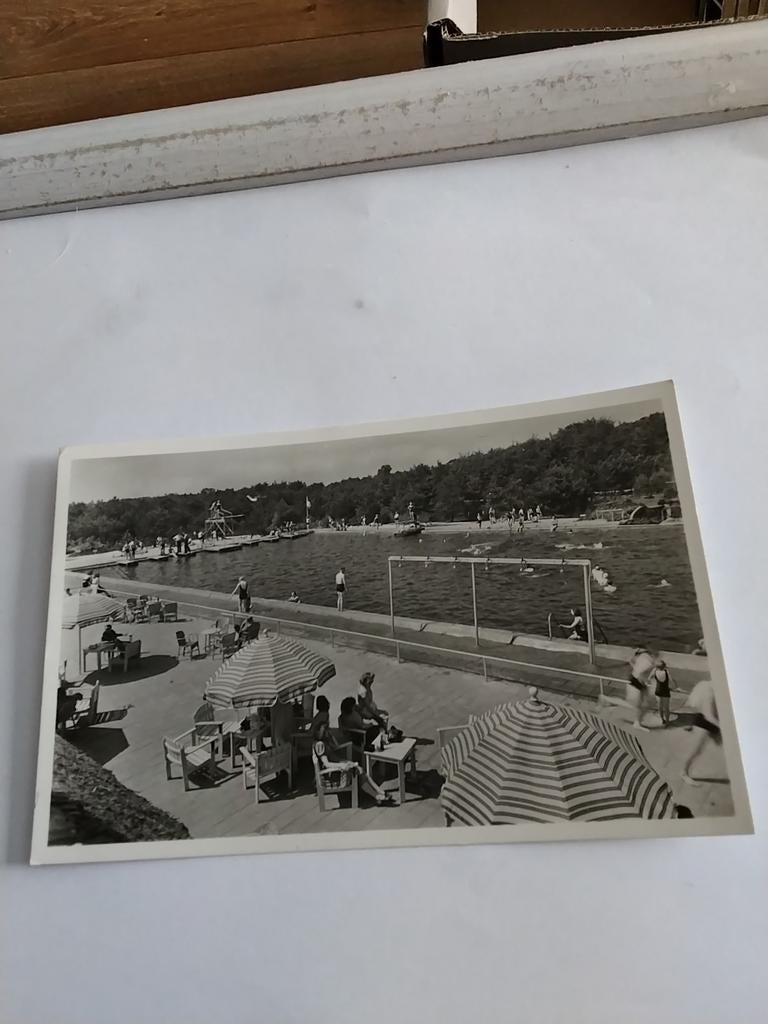 PUTTEN. BOSBAD "KLEIN ZWITSERLAND "1960, Ophalen of Verzenden, 1940 tot 1960, Gelderland