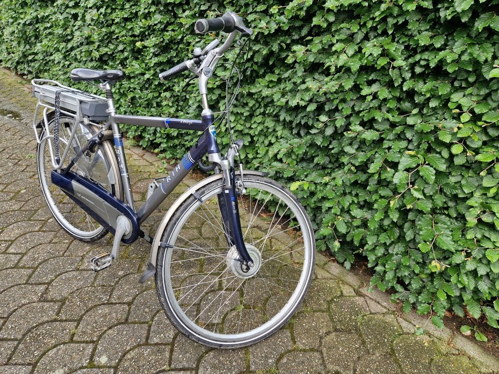 RIH elektrische herenfiets - bijna nieuwstaat, 3 accu's, Velgrem, Versnellingen, Zo goed als nieuw, 53 tot 57 cm